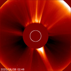 Latest LASCO C2 image of the Sun