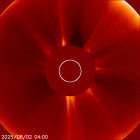 Latest LASCO C2 image of the Sun
