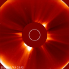 Latest LASCO C2 image of the Sun