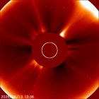 Latest LASCO C2 image of the Sun