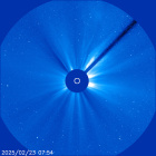 Latest LASCO C3 image of the Sun