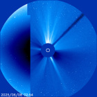 Latest LASCO C3 image of the Sun