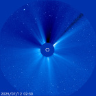 Latest LASCO C3 image of the Sun