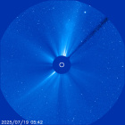 Latest LASCO C3 image of the Sun