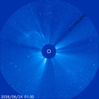 Latest LASCO C3 image of the Sun