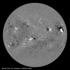 Latest SDO/HMI Magnetogram image of the Sun