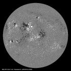 Latest SDO/HMI Magnetogram image of the Sun