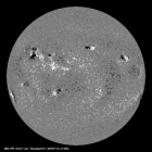 Latest SDO/HMI Magnetogram image of the Sun