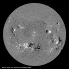 Latest SDO/HMI Magnetogram image of the Sun