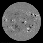 Latest SDO/HMI Magnetogram image of the Sun