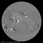 Latest SDO/HMI Magnetogram image of the Sun