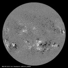 Latest SDO/HMI Magnetogram image of the Sun