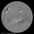 Latest SDO/HMI Magnetogram image of the Sun