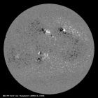 Latest SDO/HMI Magnetogram image of the Sun