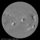 Latest SDO/HMI Magnetogram image of the Sun