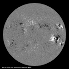Latest SDO/HMI Magnetogram image of the Sun