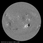 Latest SDO/HMI Magnetogram image of the Sun