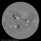 Latest SDO/HMI Magnetogram image of the Sun