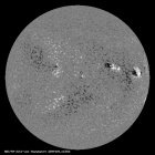 Latest SDO/HMI Magnetogram image of the Sun