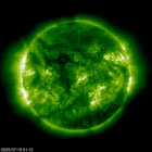 SOHO EIT 195 image of the sun