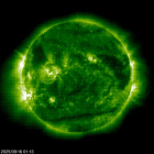 SOHO EIT 195 image of the sun