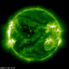 SOHO EIT 195 image of the sun