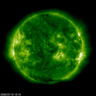 SOHO EIT 195 image of the sun
