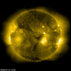 SOHO EIT 284 image of the sun