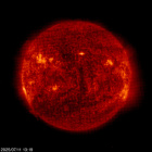 SOHO EIT 304 image of the sun