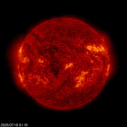 SOHO EIT 304 image of the sun