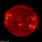 SOHO EIT 304 image of the sun