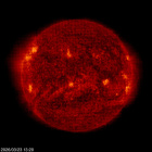 SOHO EIT 304 image of the sun