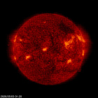 SOHO EIT 304 image of the sun